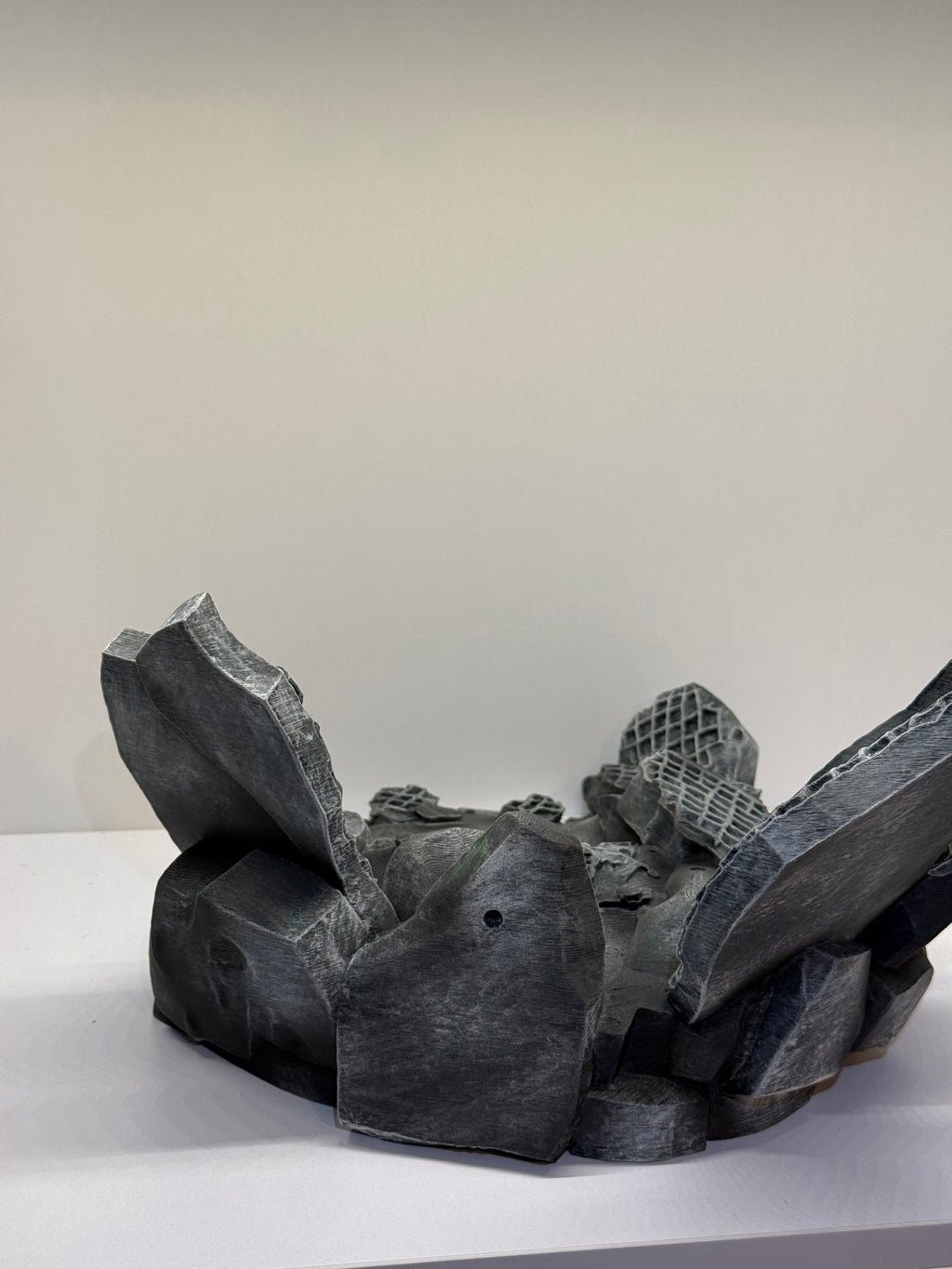 "A" Destroyed City Diorama