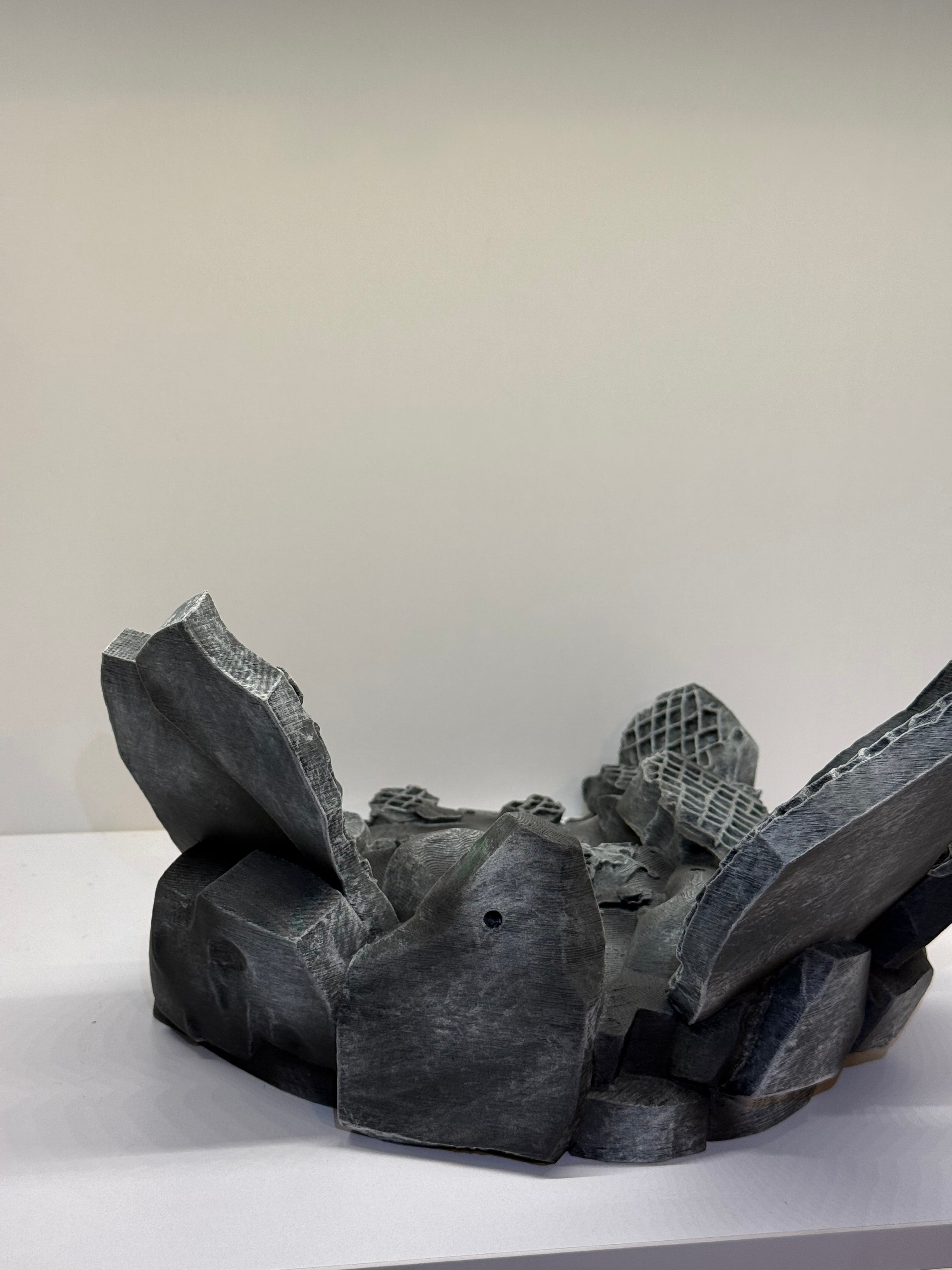 "A" Destroyed City Diorama