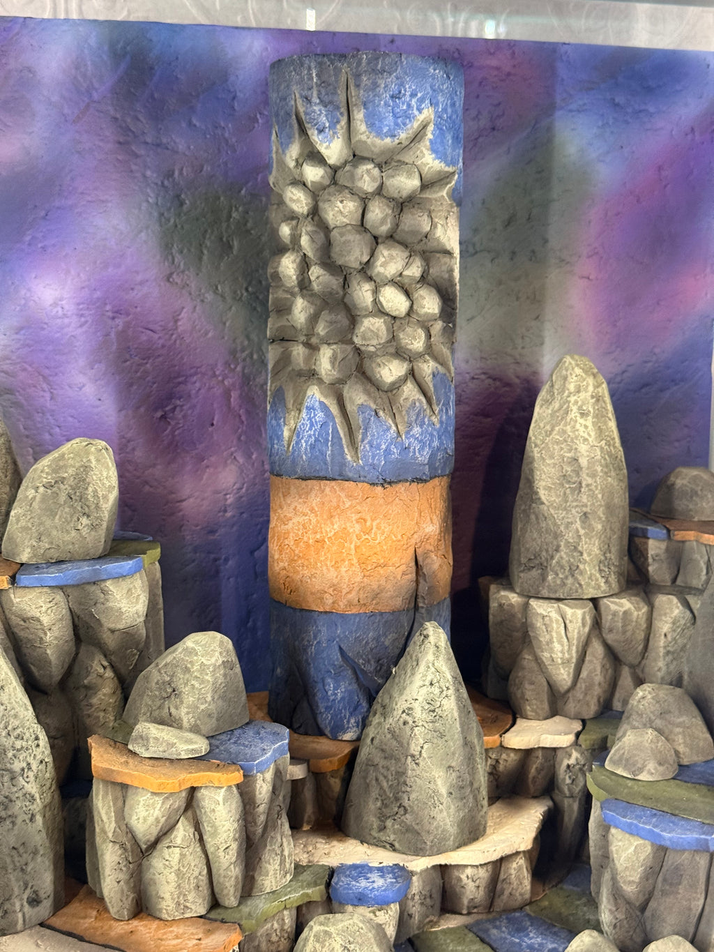 Tournament of Power DLX Diorama (With Backdrop)