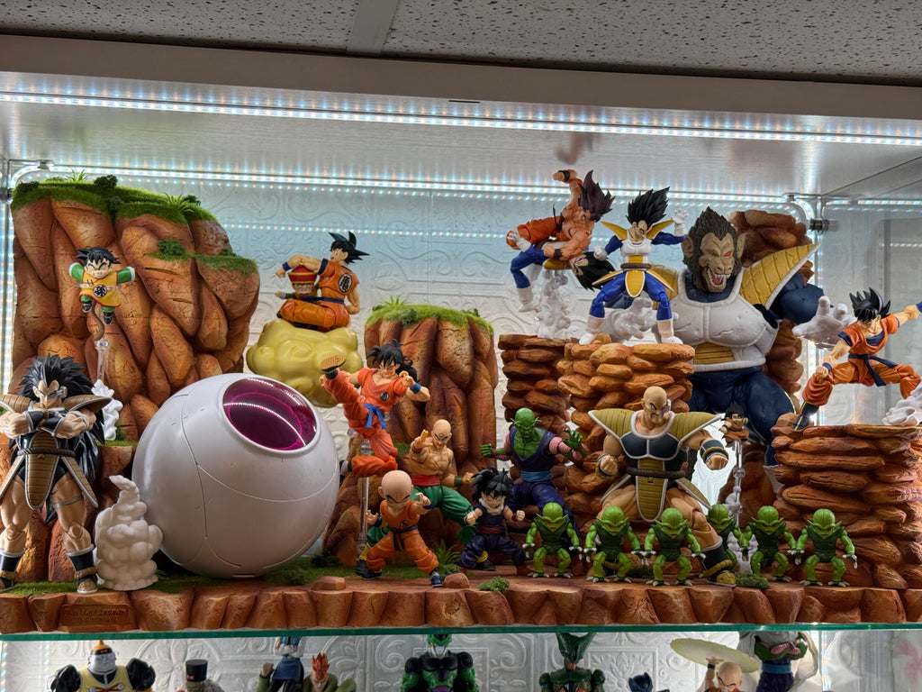 Saiyan saga DLX Diorama