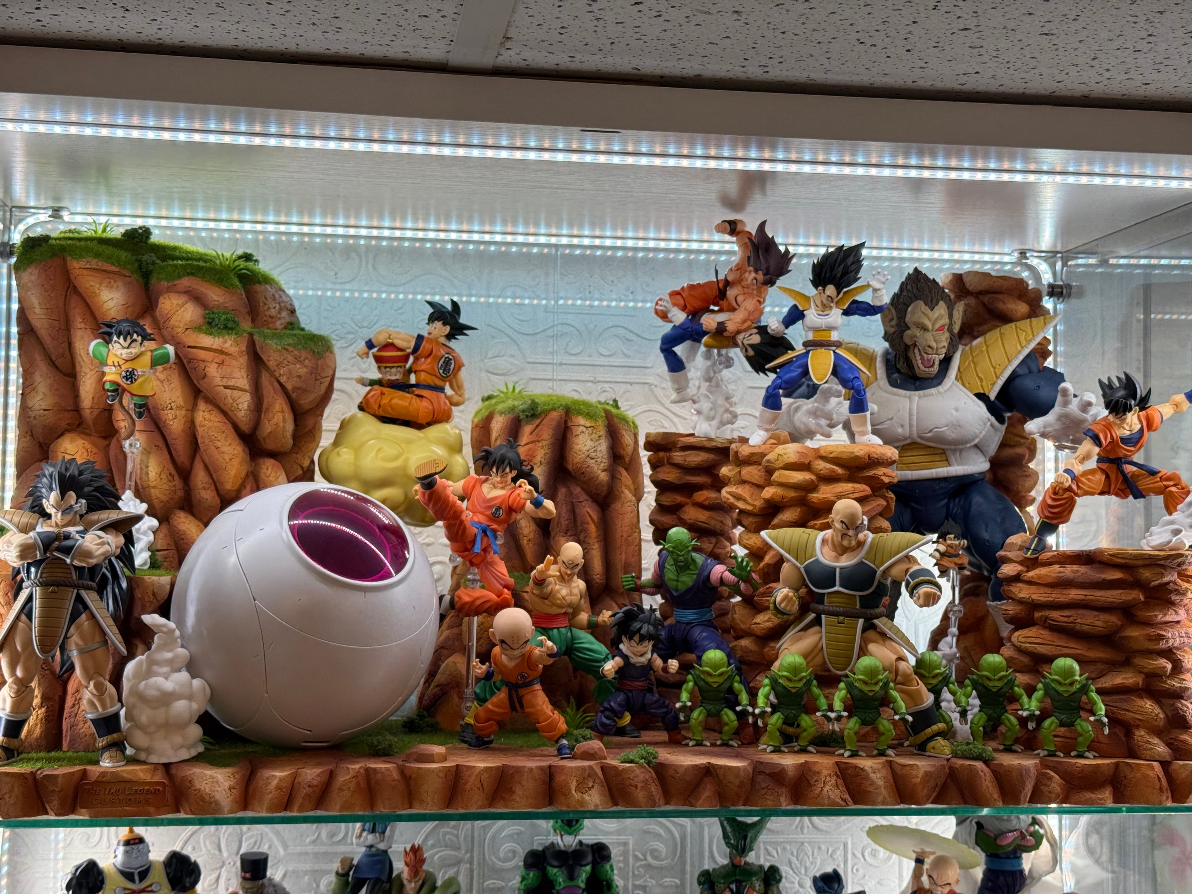 Saiyan saga DLX Diorama