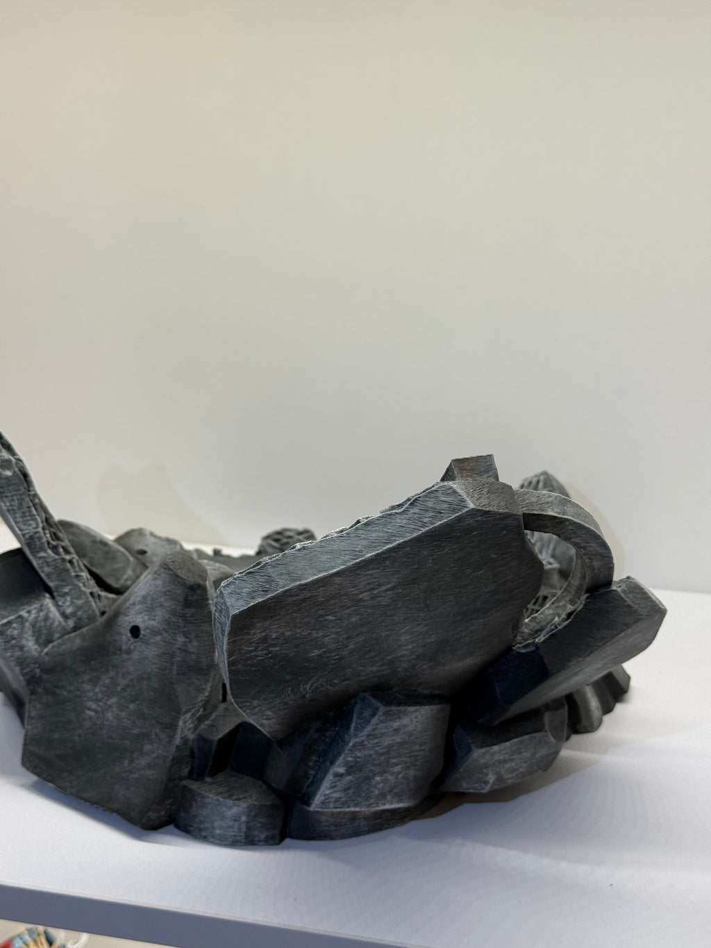 "A" Destroyed City Diorama