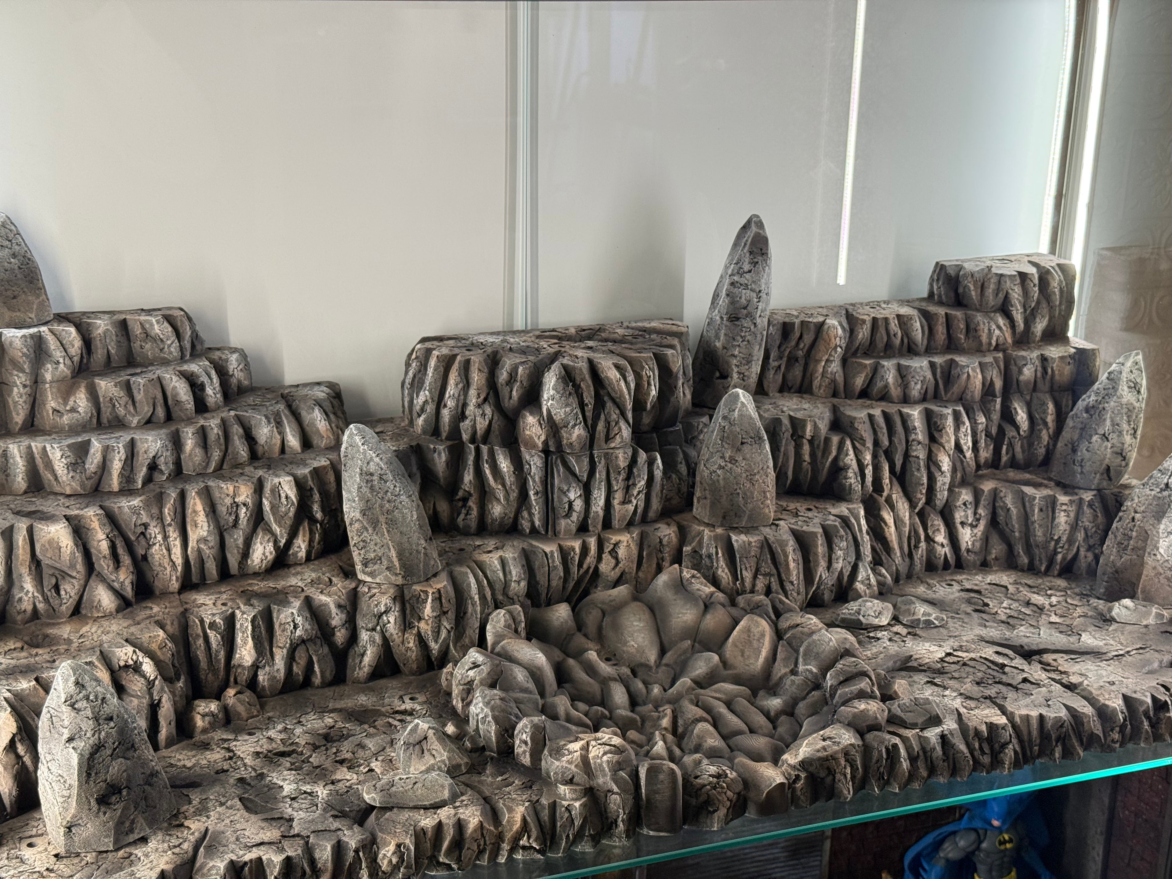 Destroyed theme diorama with Crater (sentinel)