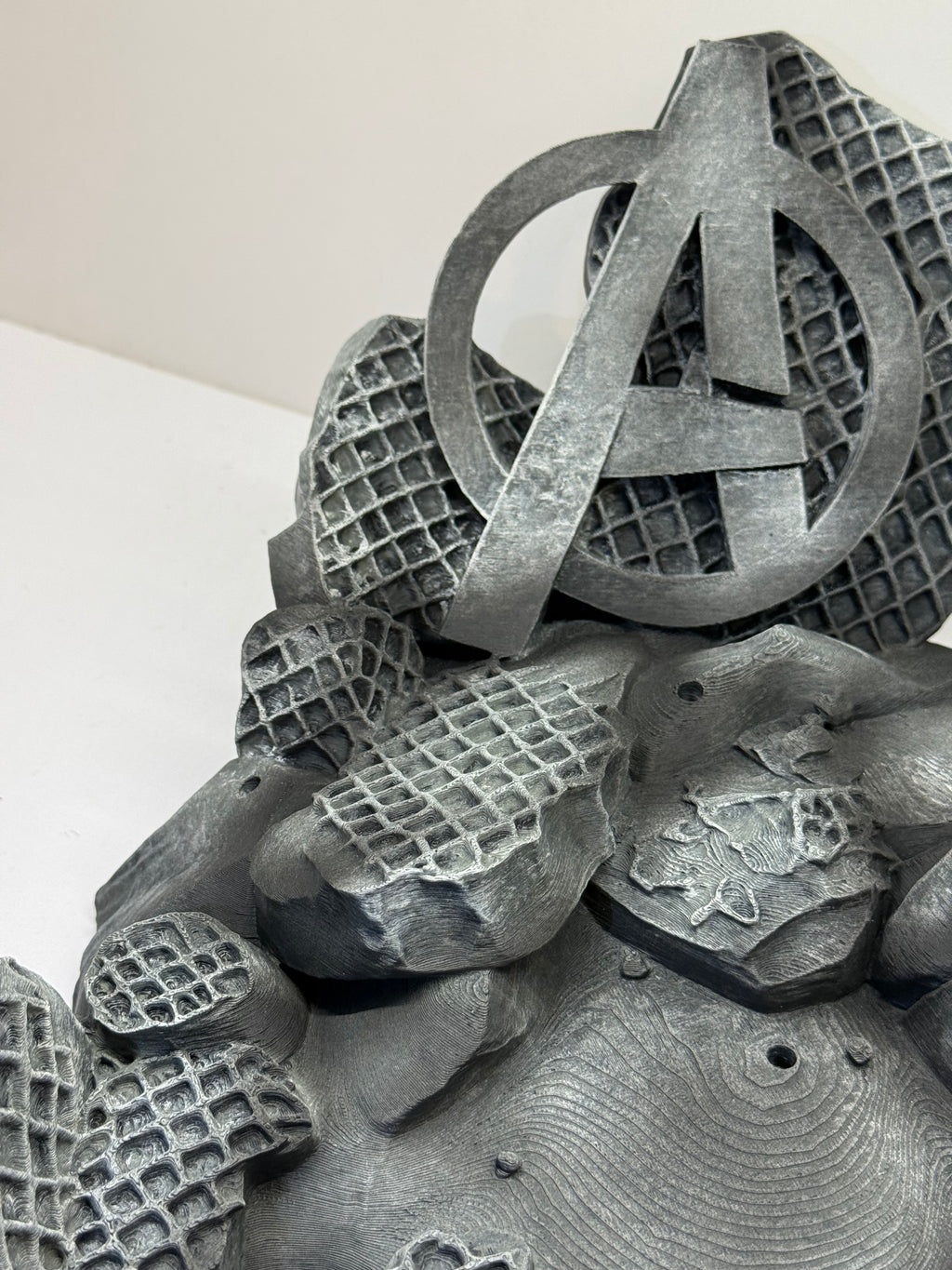 "A" Destroyed City Diorama