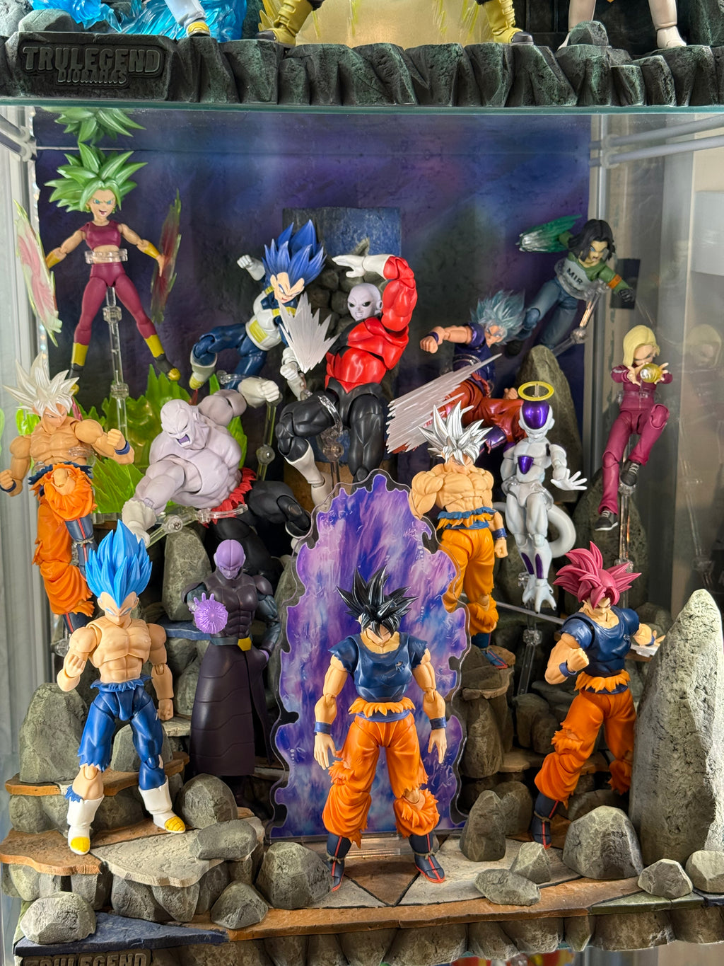 Tournament of Power DLX Diorama (With Backdrop)