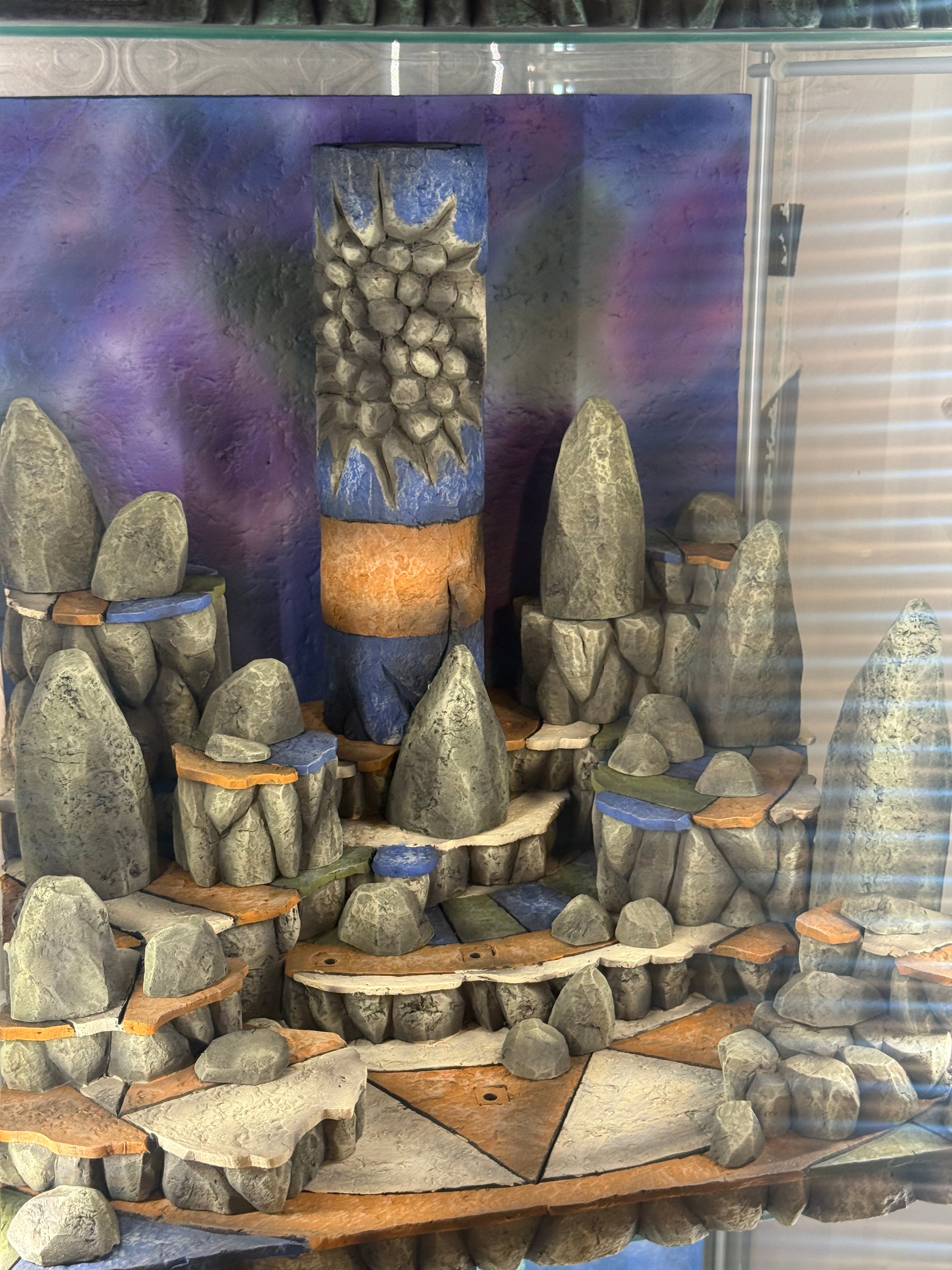 Tournament of Power DLX Diorama (With Backdrop)
