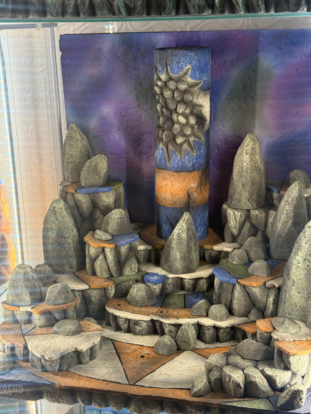 Tournament of Power DLX Diorama (With Backdrop)