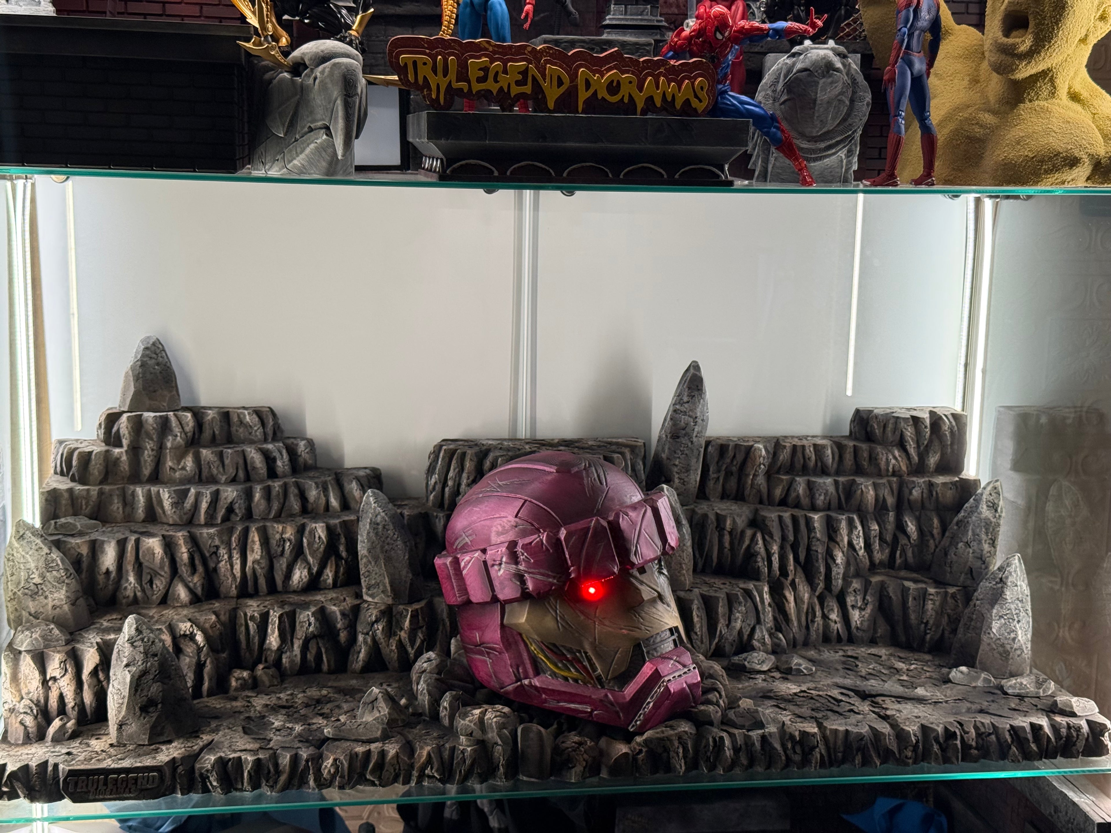 Destroyed theme diorama with Crater (sentinel)