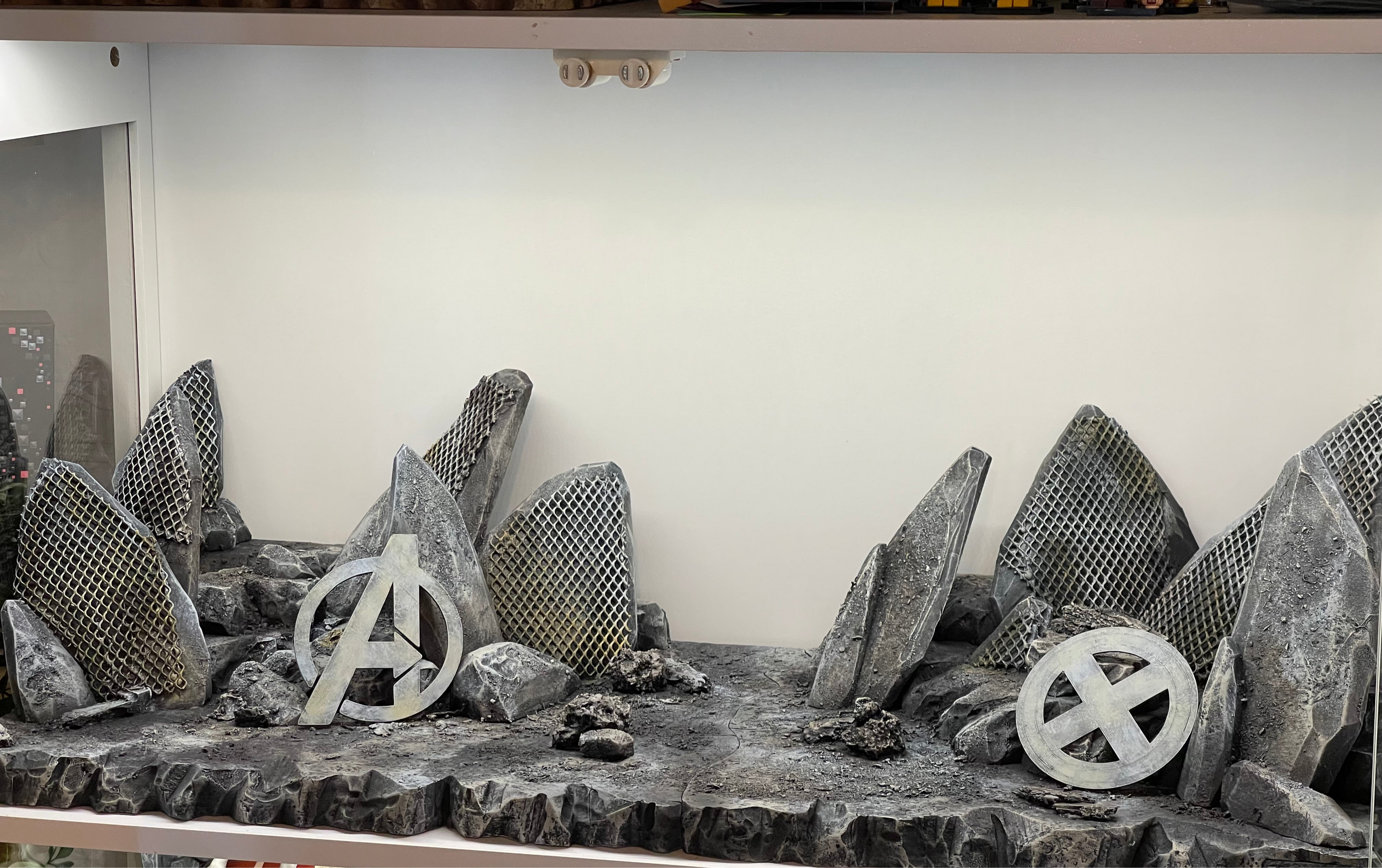 Destroyed City Diorama