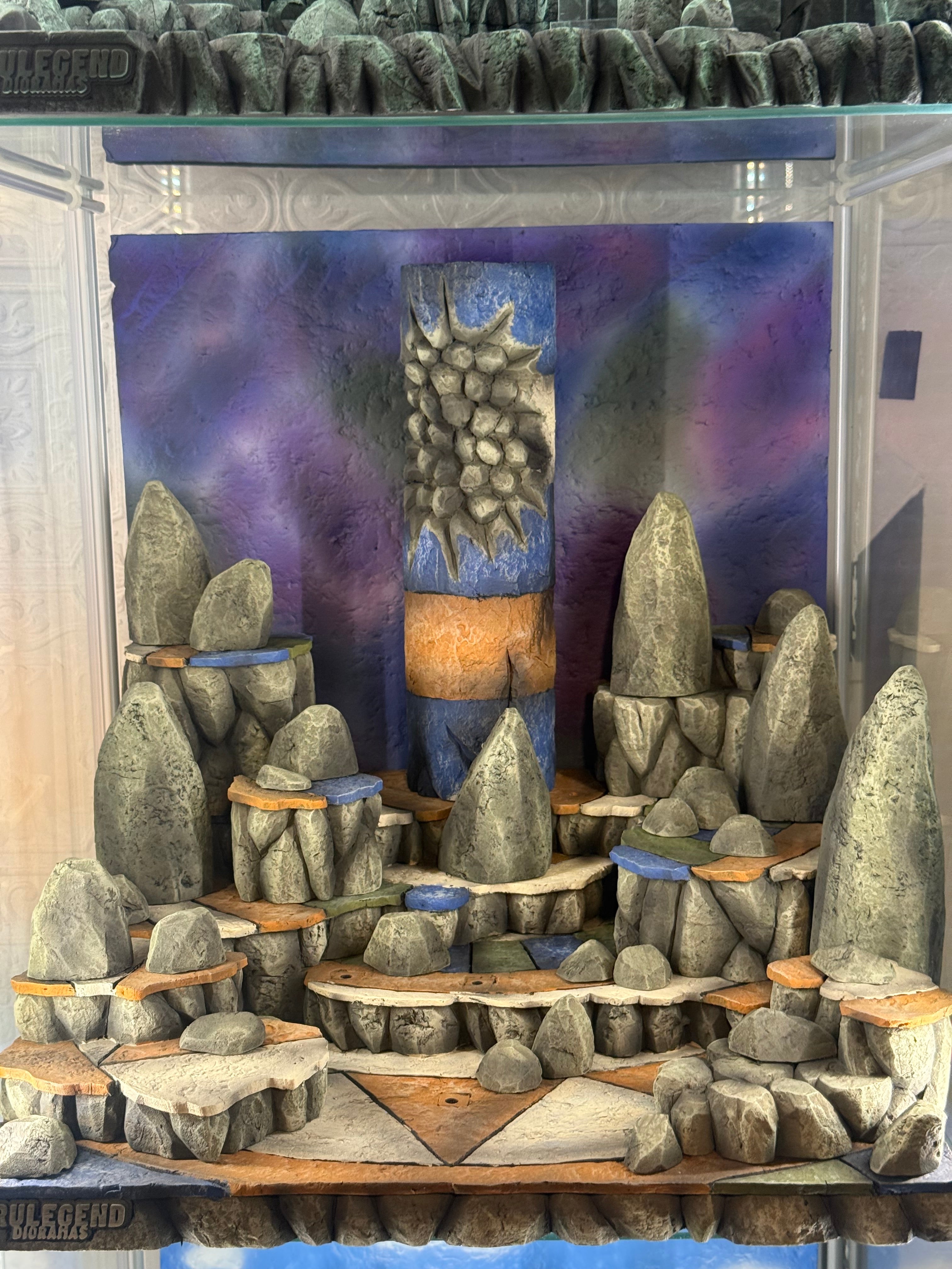 Tournament of Power DLX Diorama (With Backdrop)
