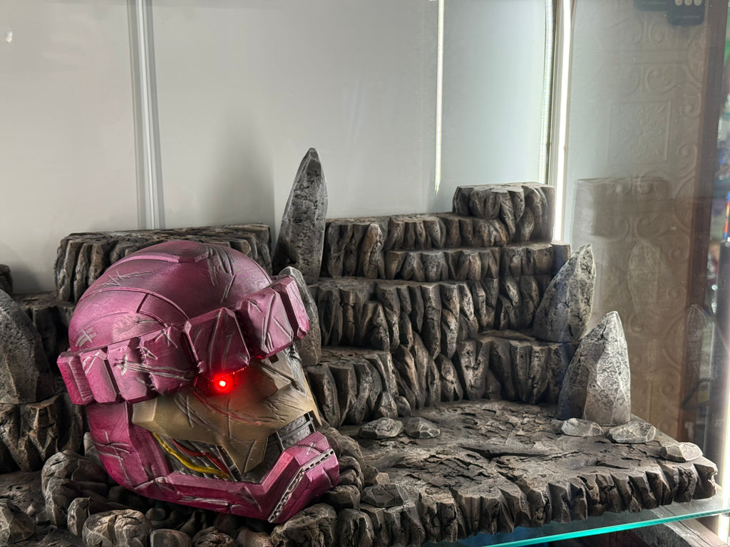 Destroyed theme diorama with Crater (sentinel)