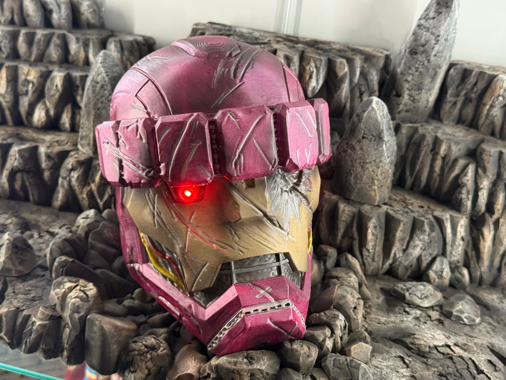 Destroyed theme diorama with Crater (sentinel)