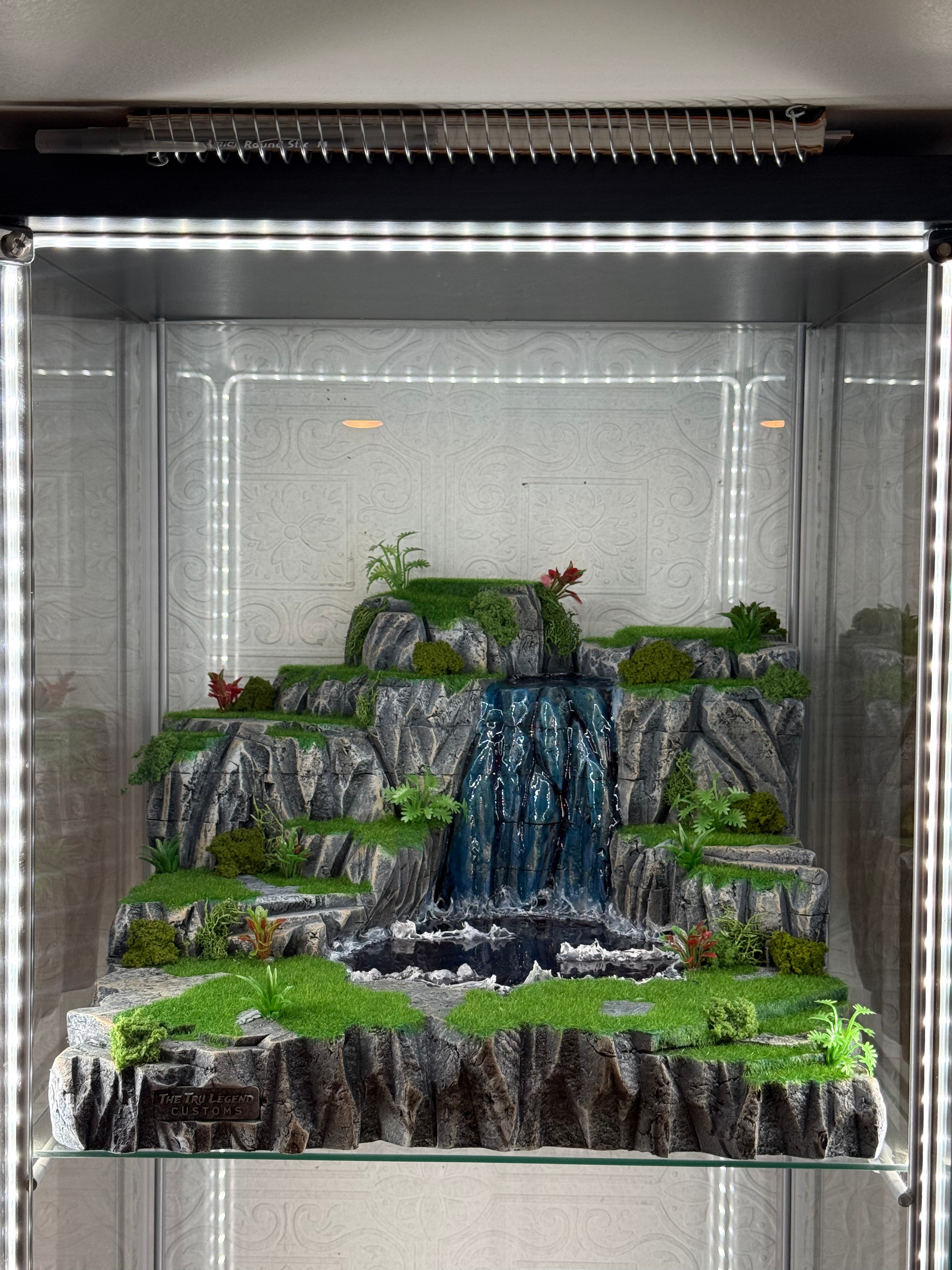 Realistic Waterfall Diorama