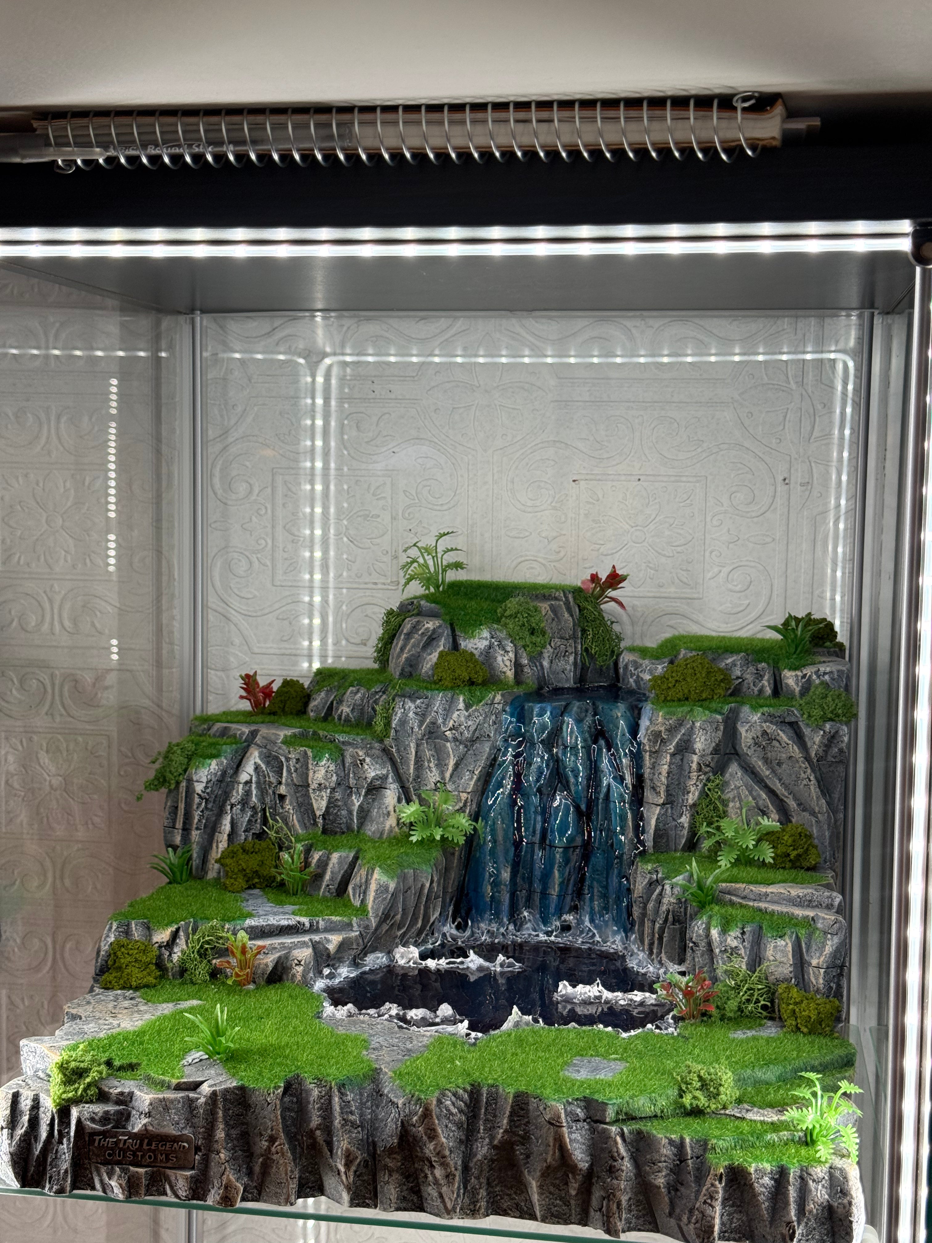 Realistic Waterfall Diorama