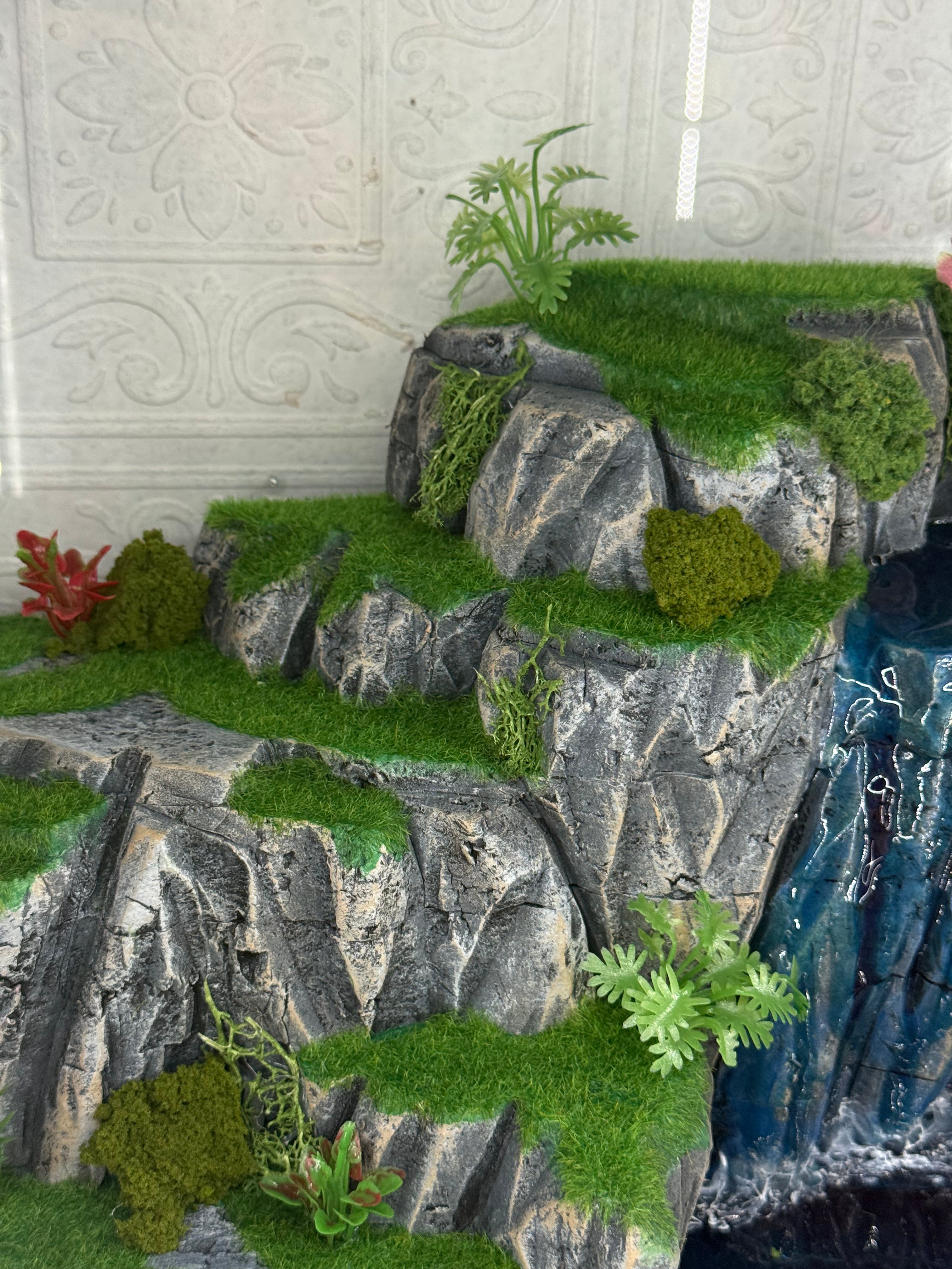 Realistic Waterfall Diorama