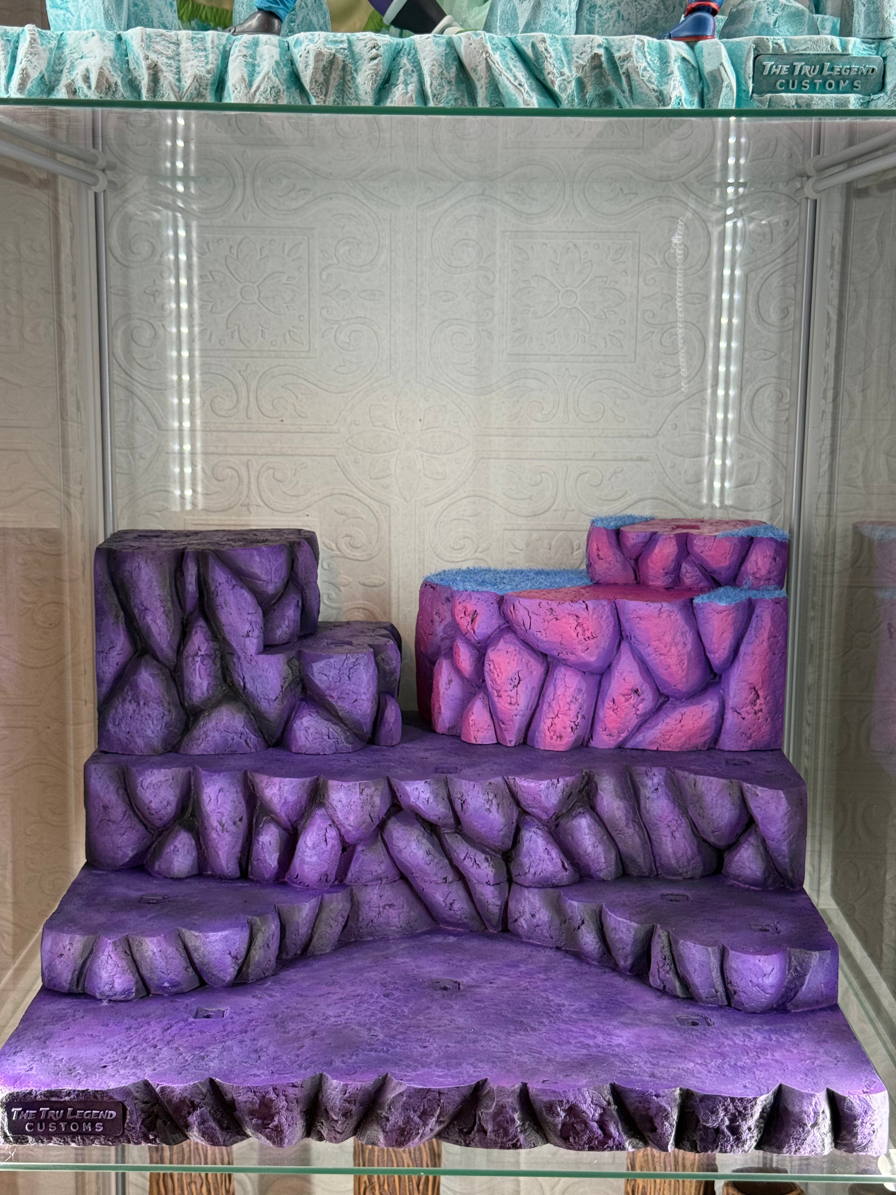 SuperHero/Beerus planet Diorama