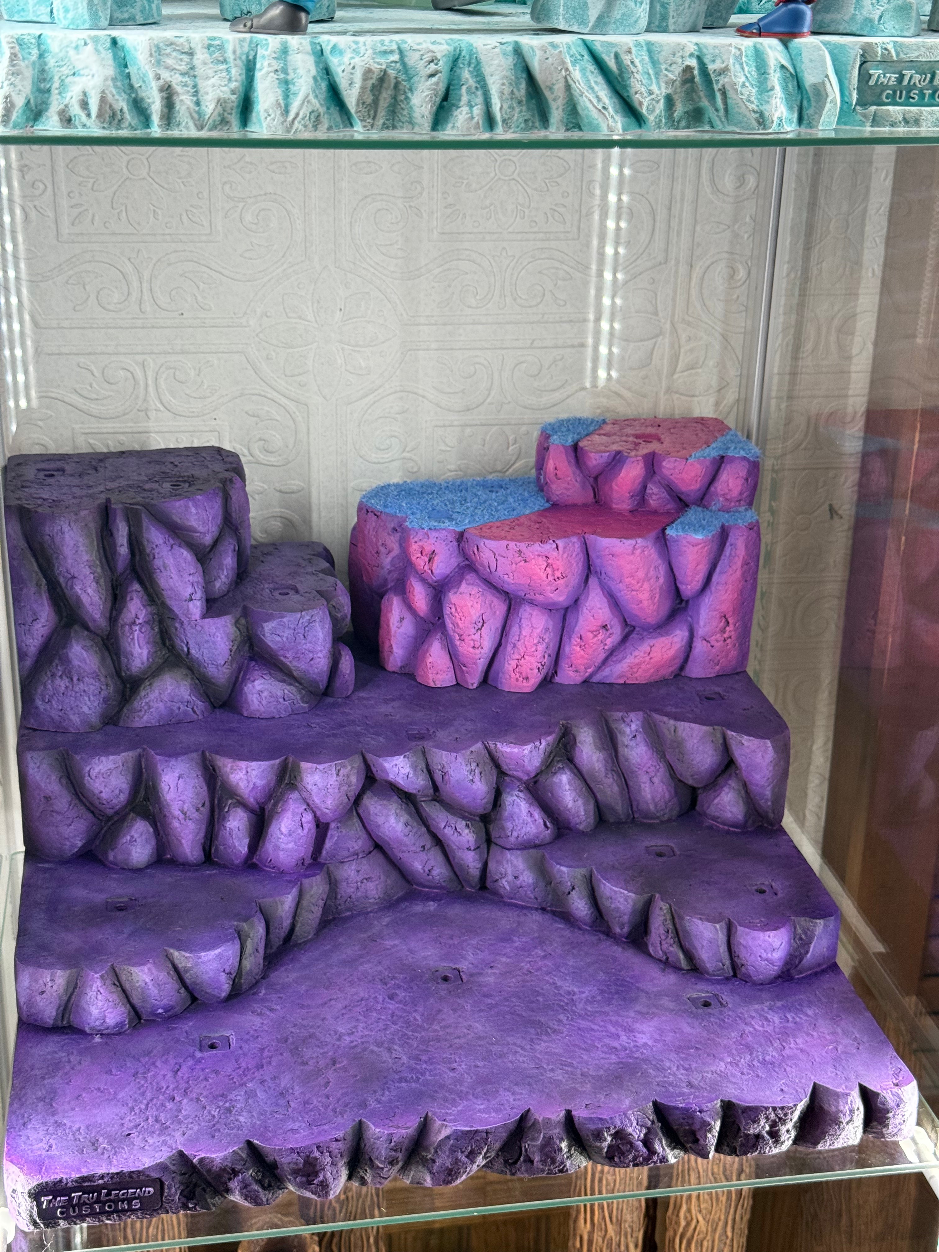 SuperHero/Beerus planet Diorama