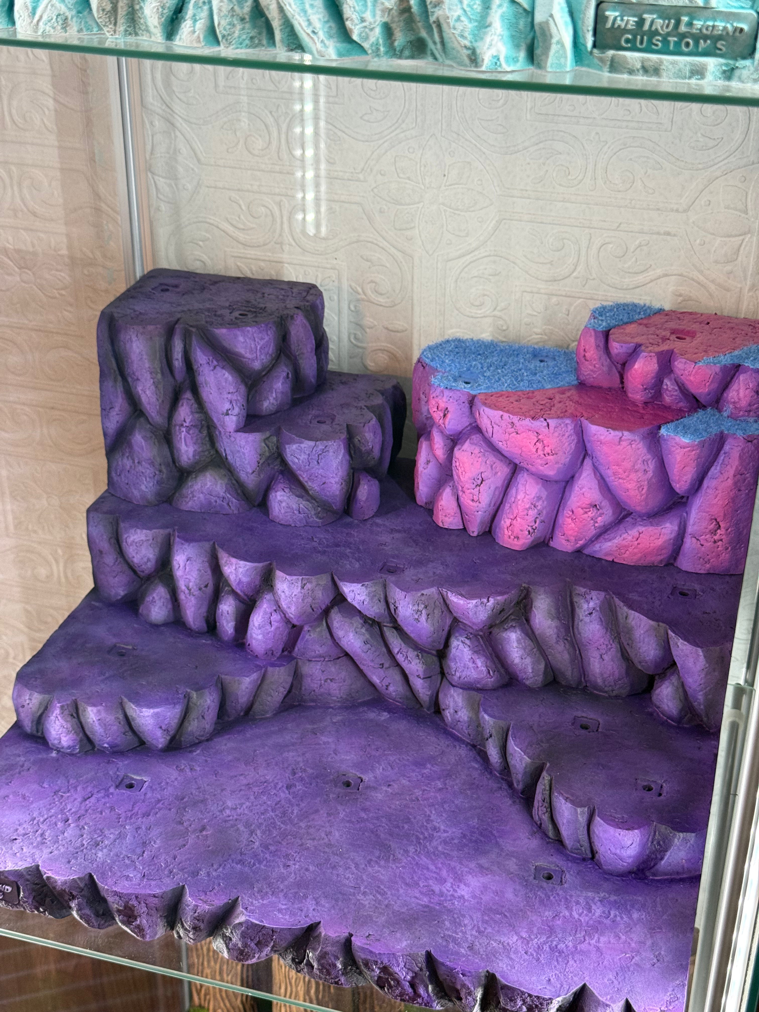 SuperHero/Beerus planet Diorama