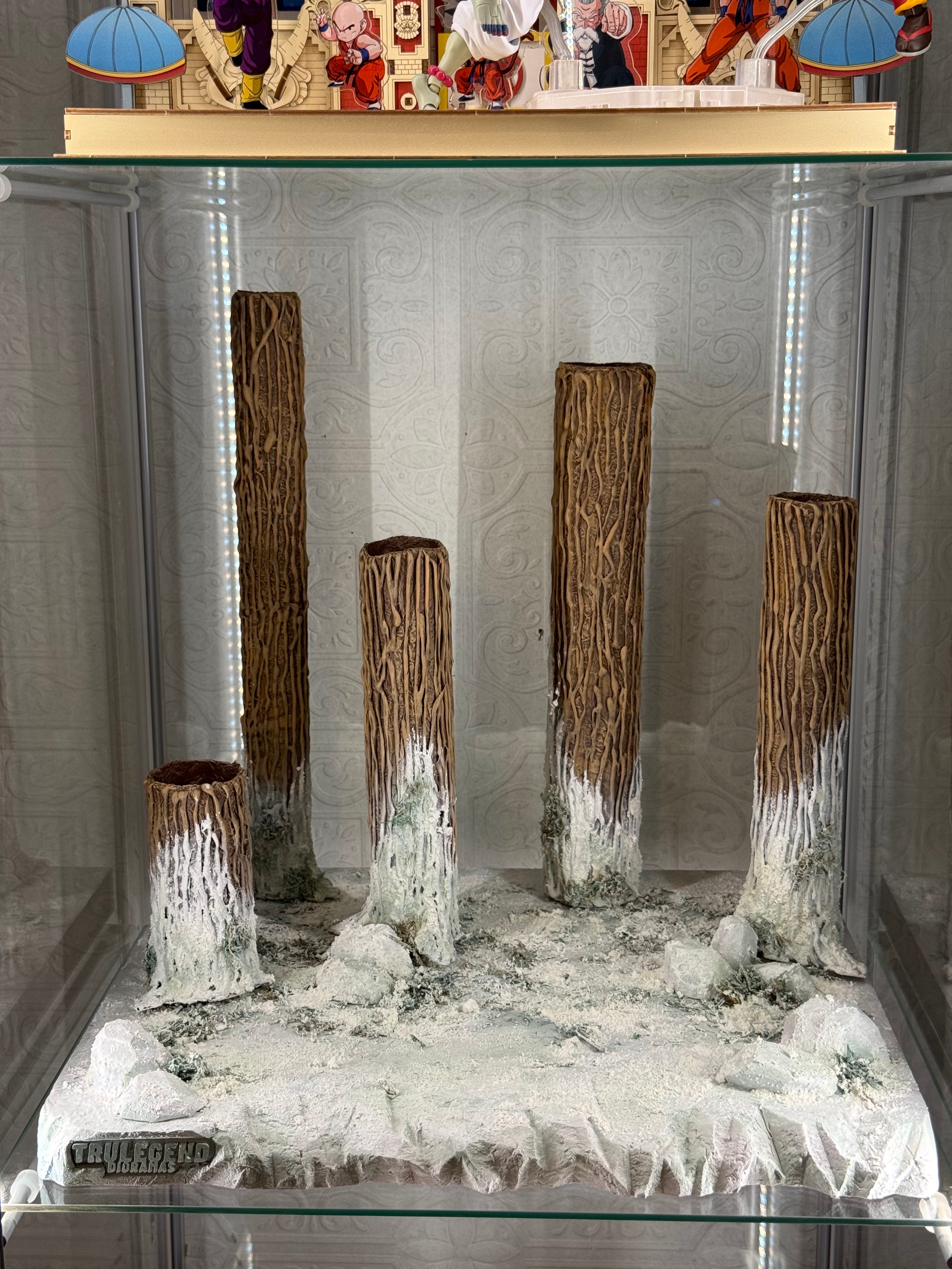 Snowy Woods Scenery Diorama