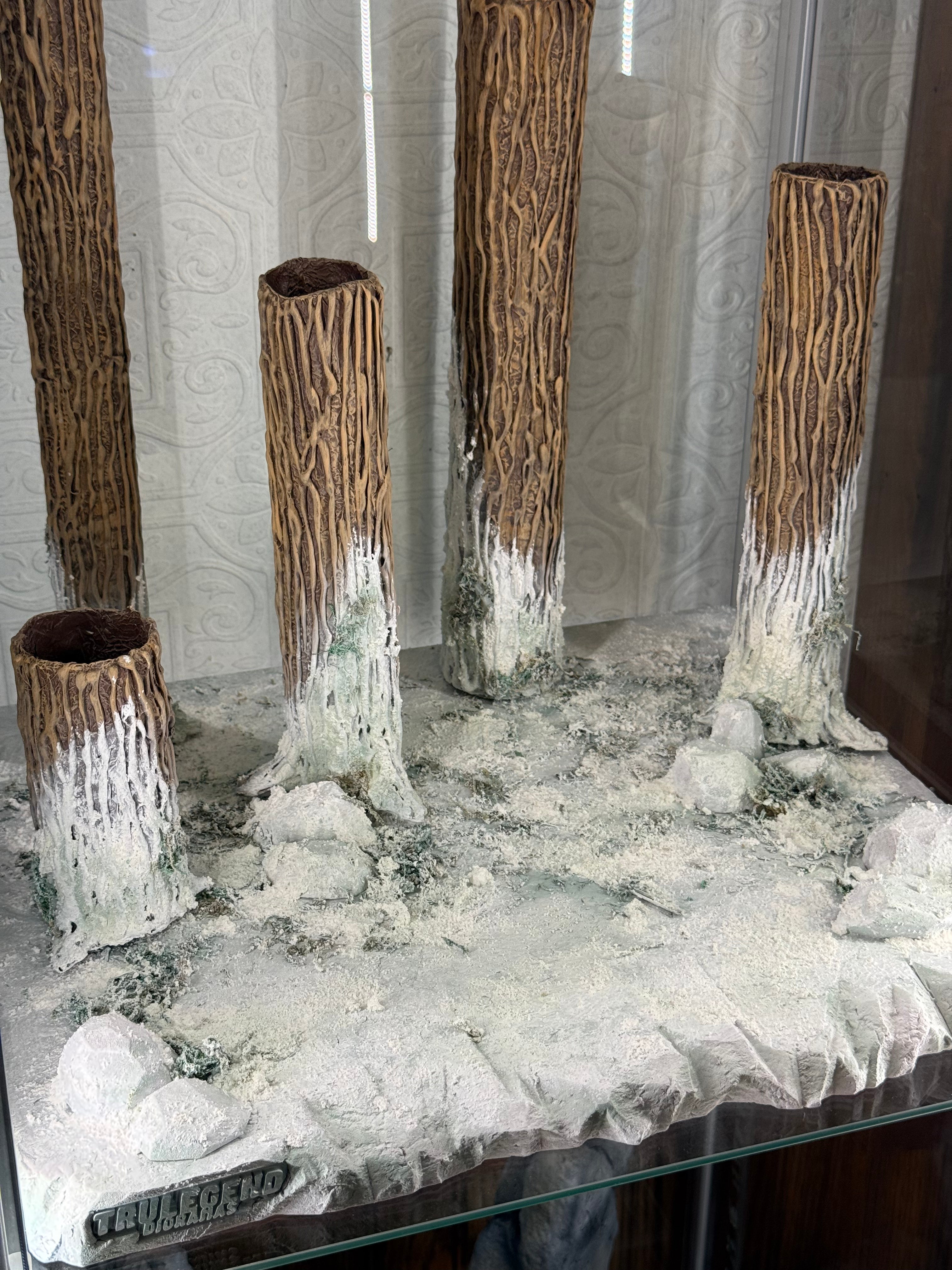 Snowy Woods Scenery Diorama