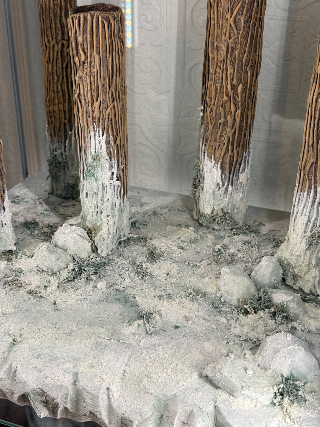 Snowy Woods Scenery Diorama