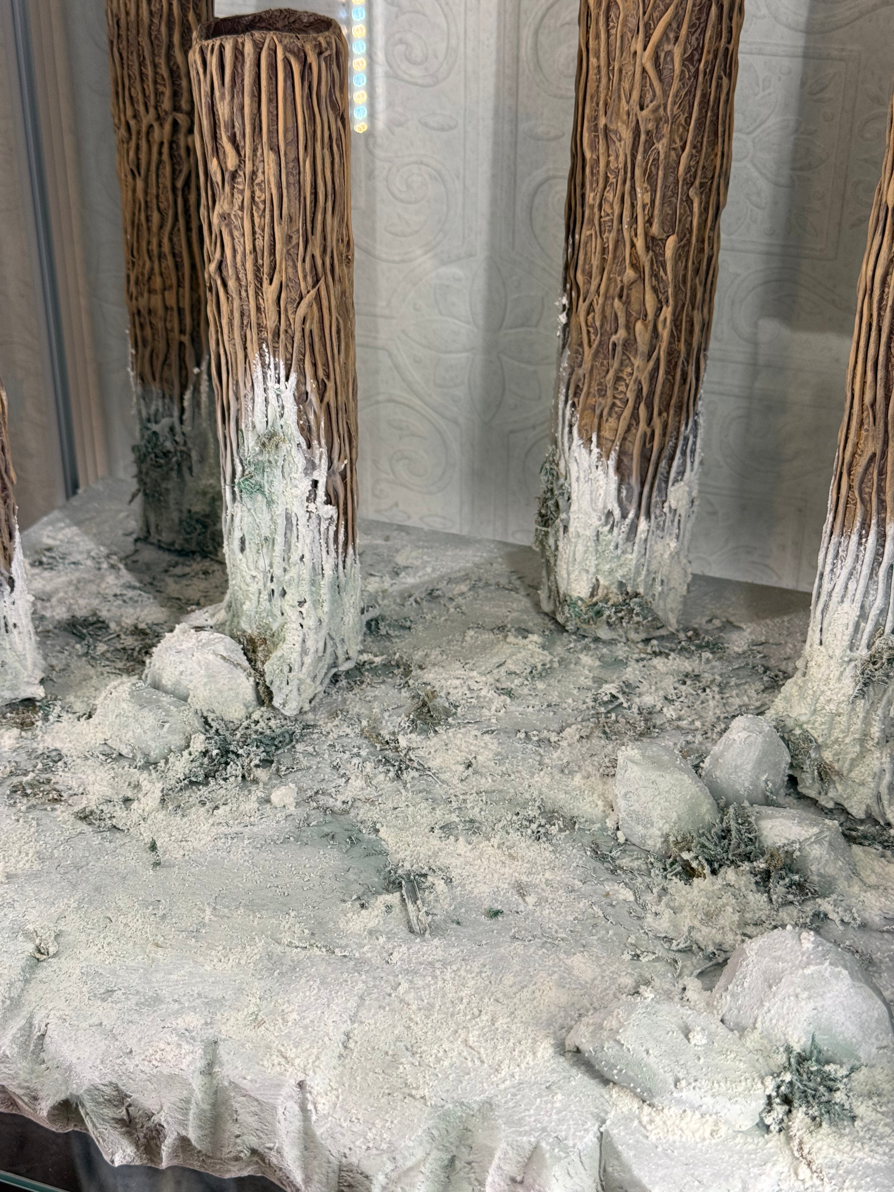 Snowy Woods Scenery Diorama