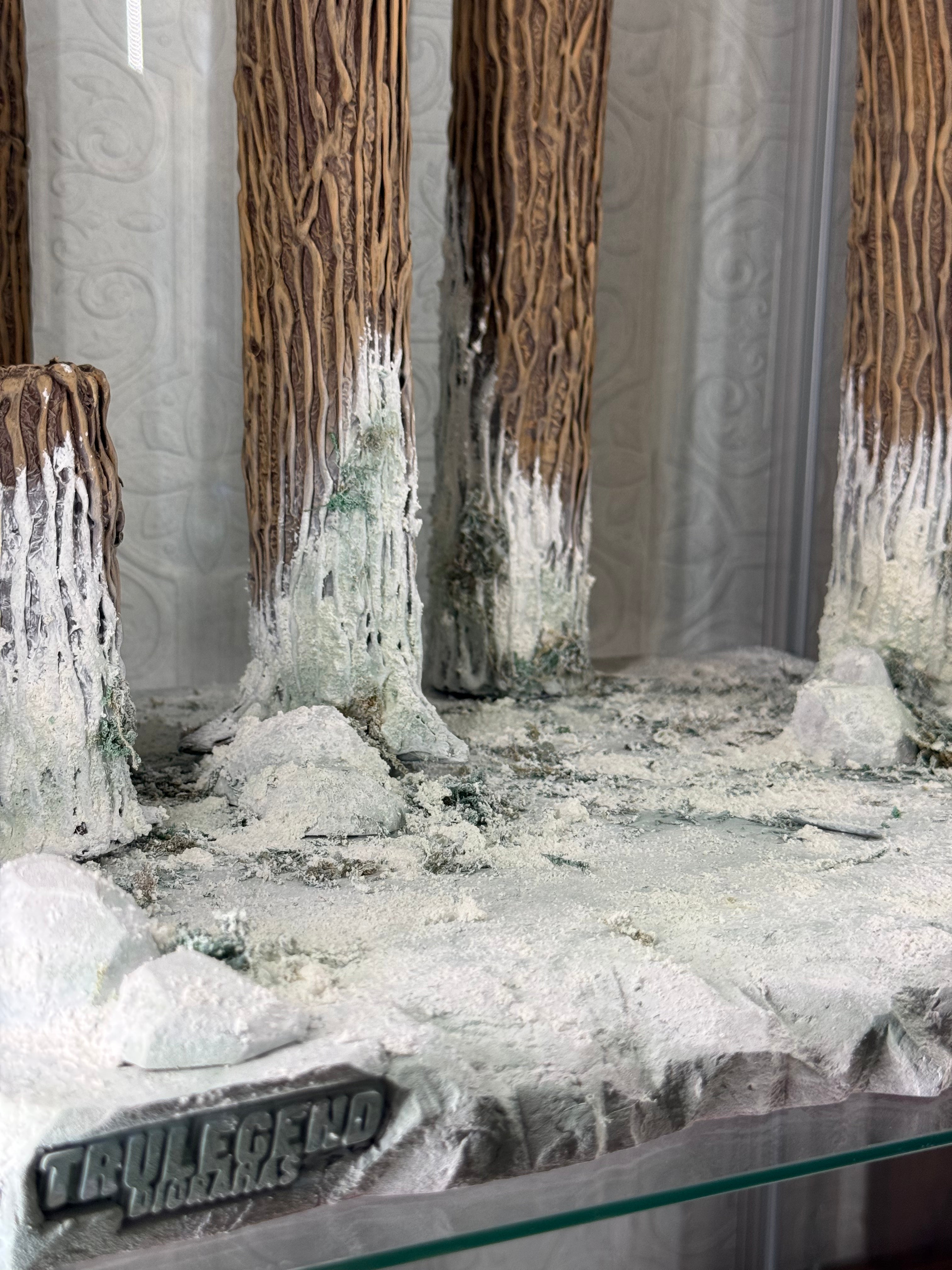 Snowy Woods Scenery Diorama