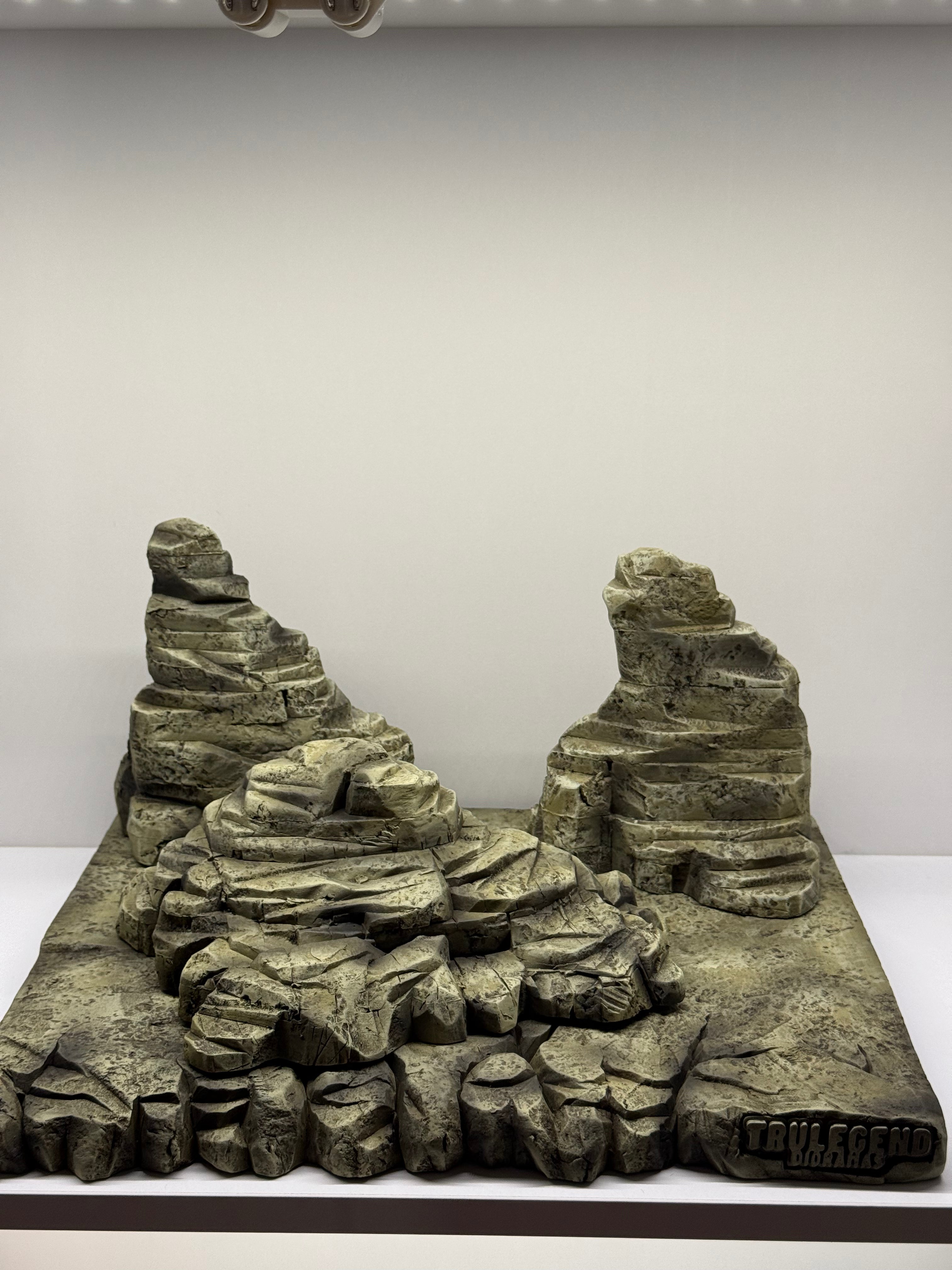 Wasteland diorama for display or photography