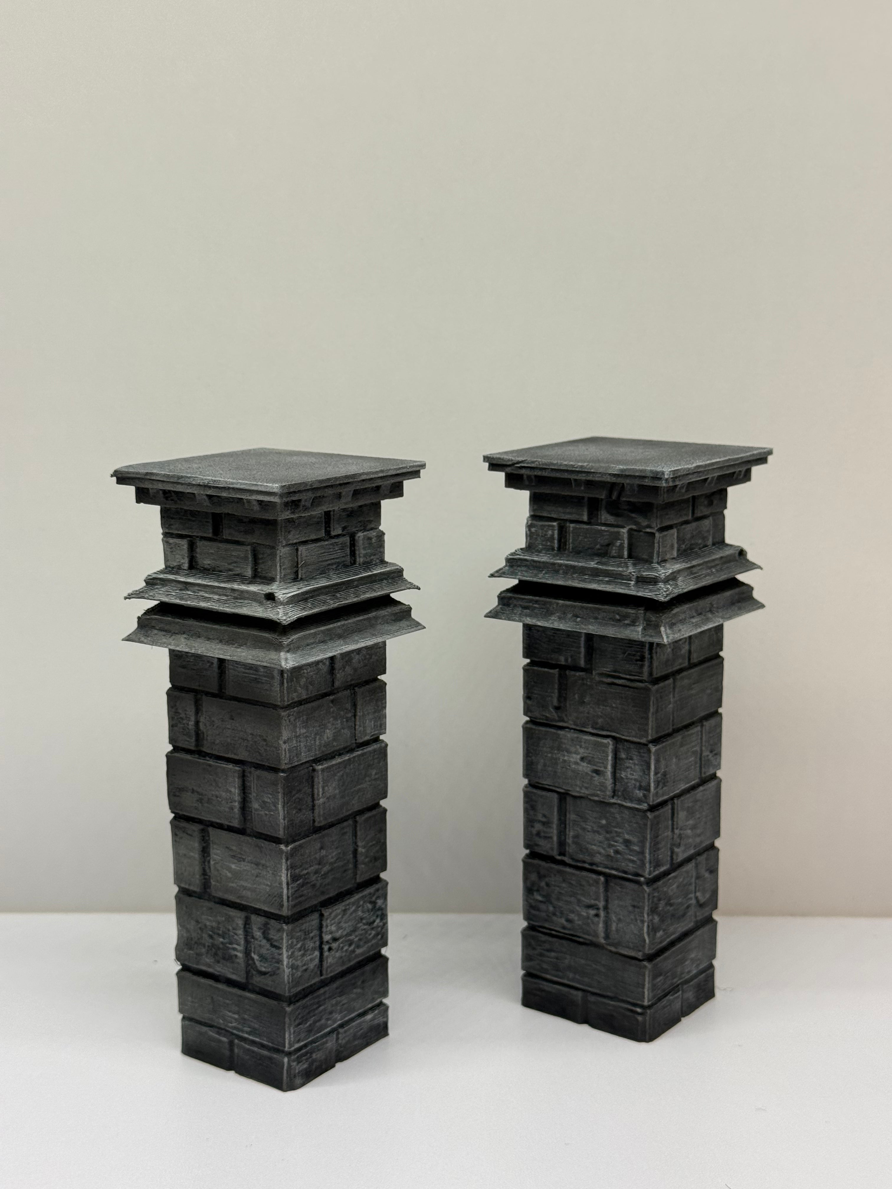 Brick Pillar Grey Ver.