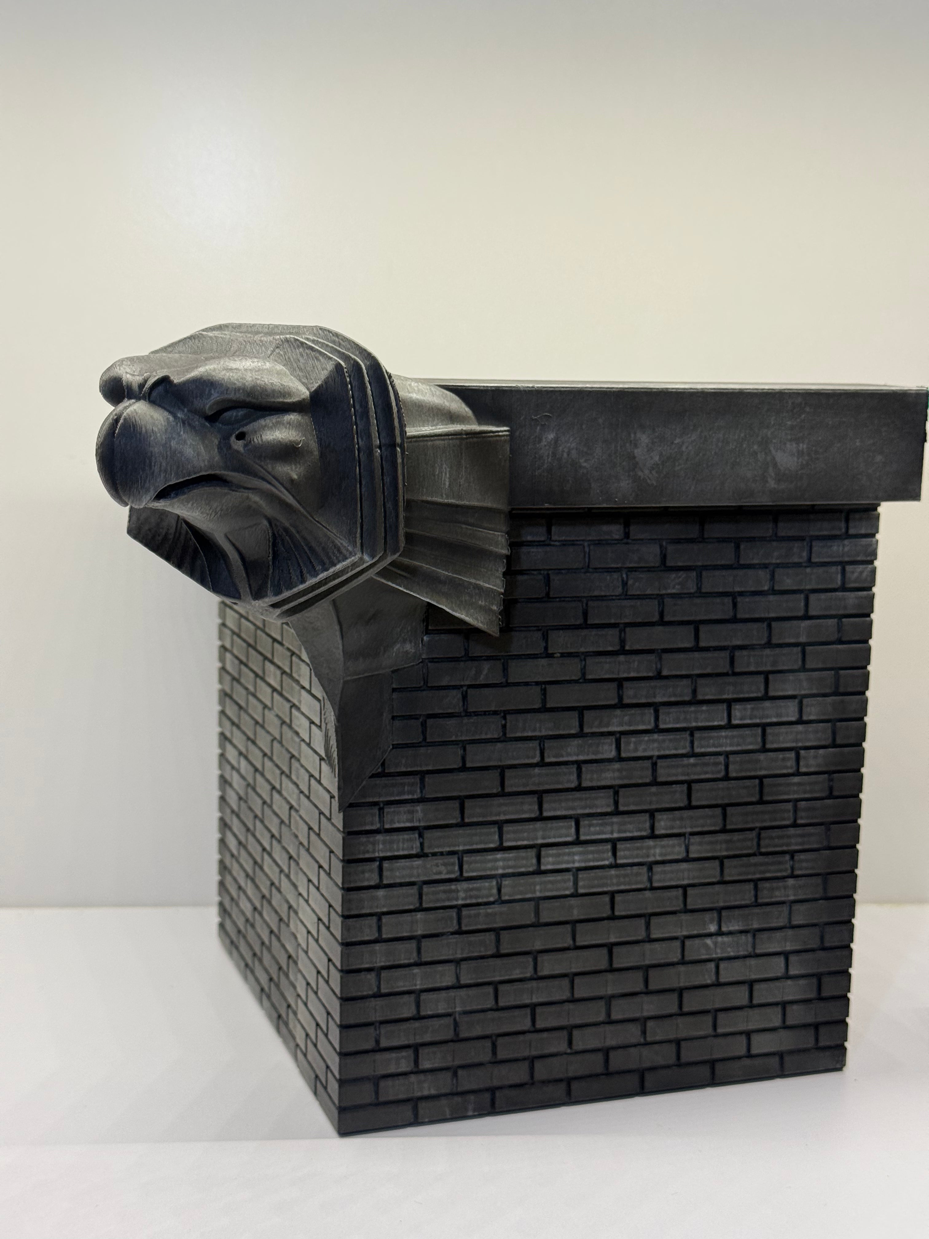 Eagle Gargoyle Rooftop Large Tall V2