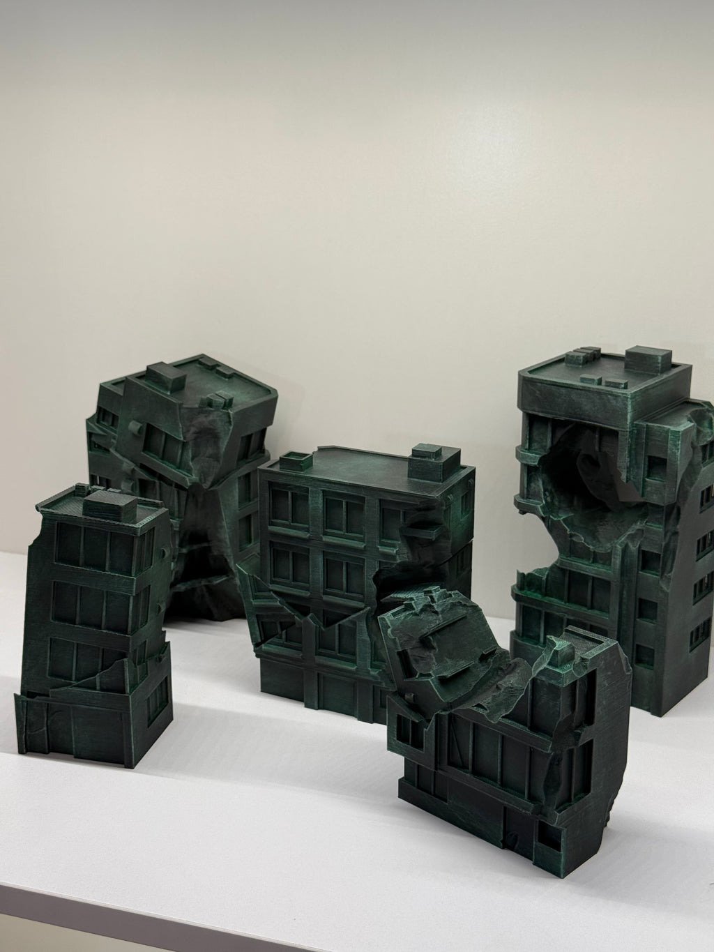 Destroyed building Diorama Props