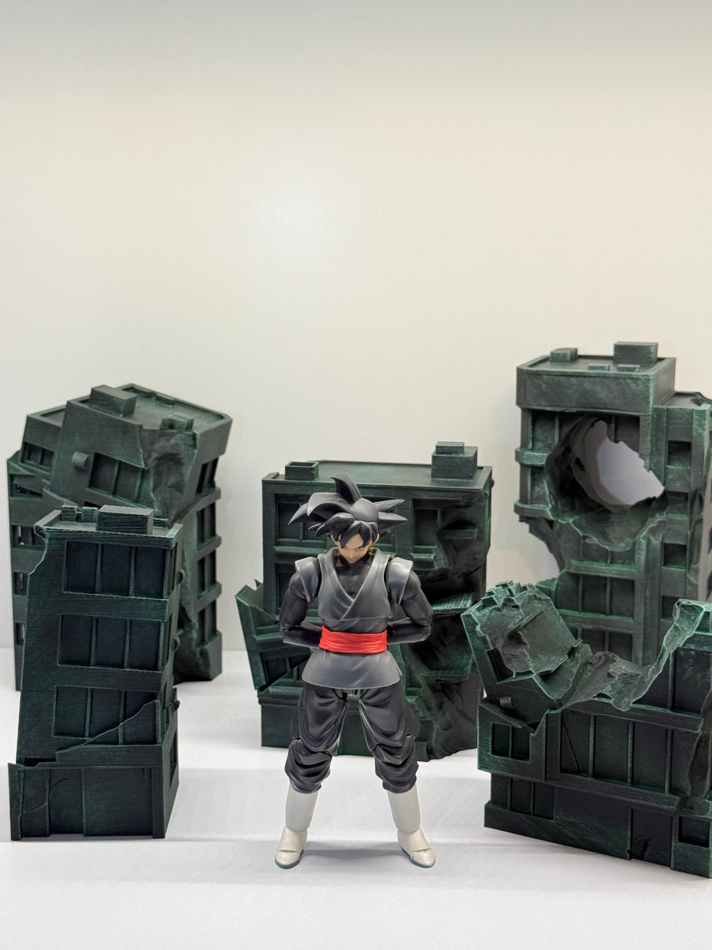 Destroyed building Diorama Props