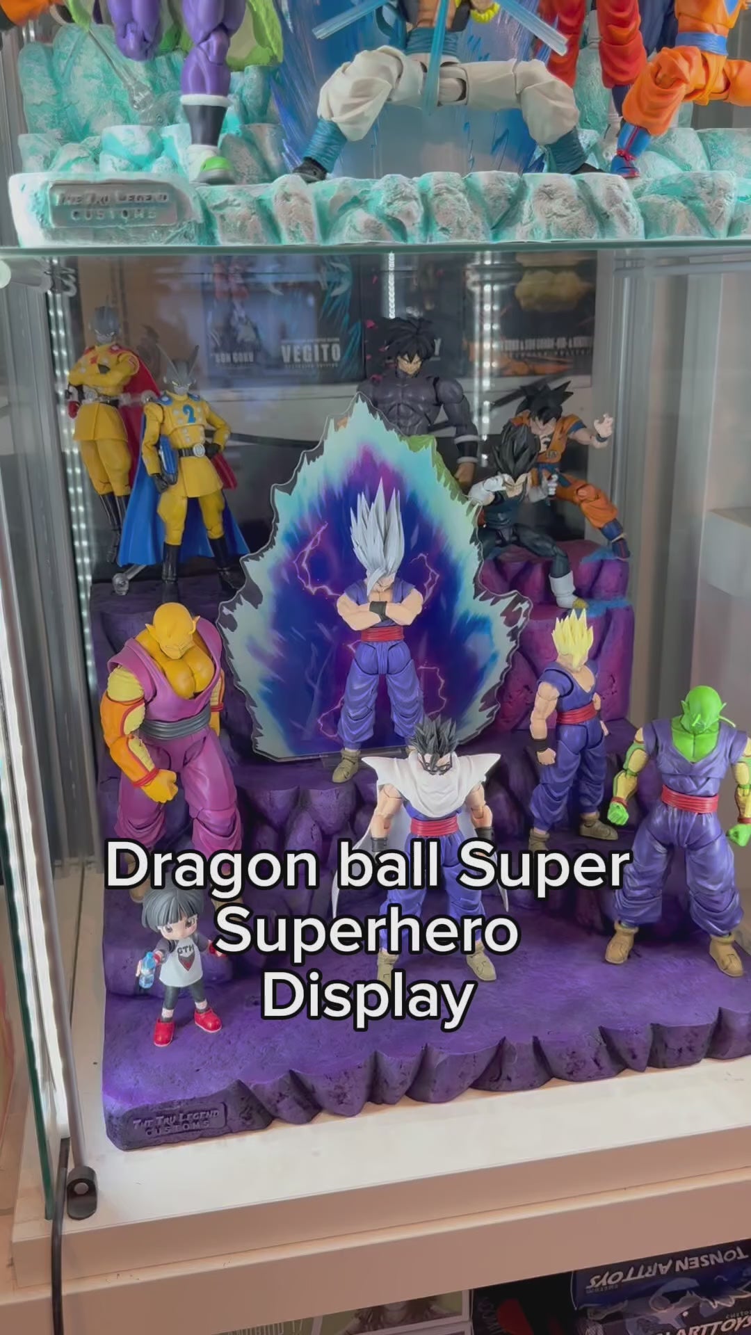 SuperHero/Beerus planet Diorama